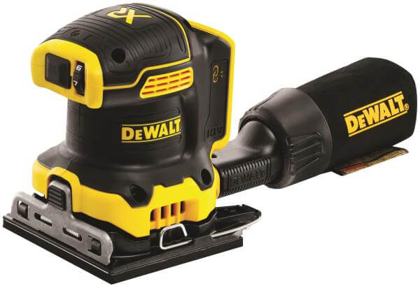 DeWALT DCW200NT-XJ - Levigatrice orbitale 1/4 di foglio 18V DeWALT
