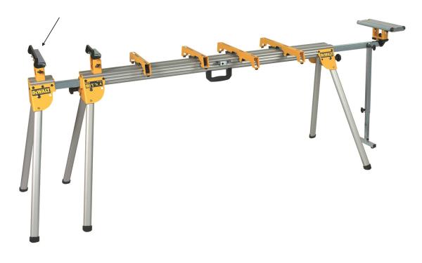 Poggia pezzo battuta laterale maggiorato DeWALT DE7029-XJ