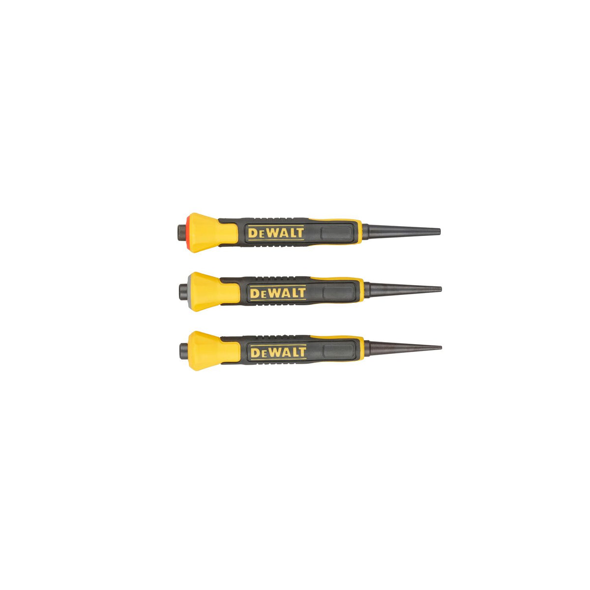 Set 3 cacciachiodi DeWALT DWHT0-58018