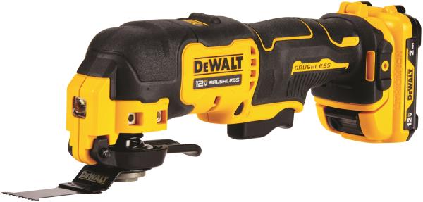 DeWALT DCS353D2-QW - Utensile multifunzione 12V motore BRUSHLESS. DeWALT