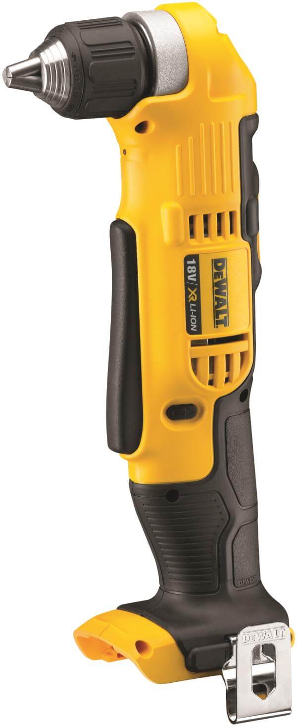 DeWALT DCD740NT-XJ - Trapano ad angolo in valigetta TSTAK, senza batterie e caricabatterie DeWALT