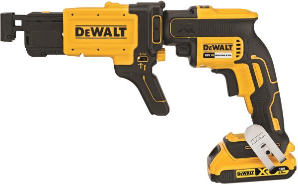 DeWALT DCF620D2K-QW - AVVITATORE PER CARTONGESSO 1/4" 18V CON MECCANISMO DI CARICAMENTO DeWALT