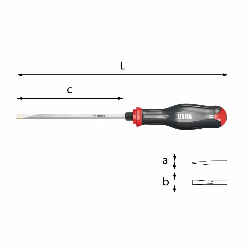 USAG U03240535 - 324 H_1.2X6.5X150 GIRAVITE USAG