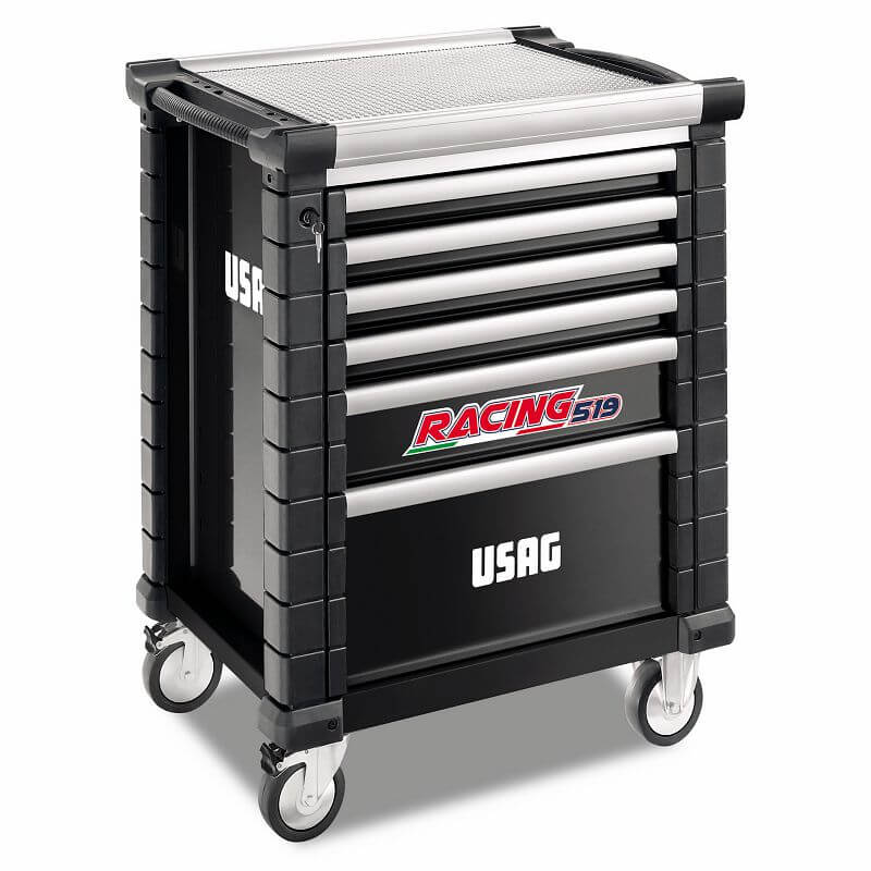 USAG U05190516 - 519 RS6/3NV CARRELLO RACING NERO VUOTO