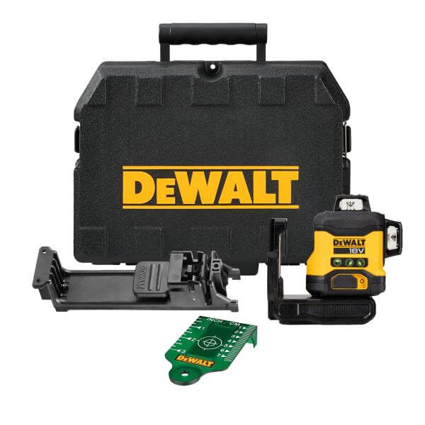 DeWALT DCLE34031N-XJ - Laser multilinea con raggio verde classe 2 (510-530nm). Senza batterie e caricabatteria in valigetta. DeWALT