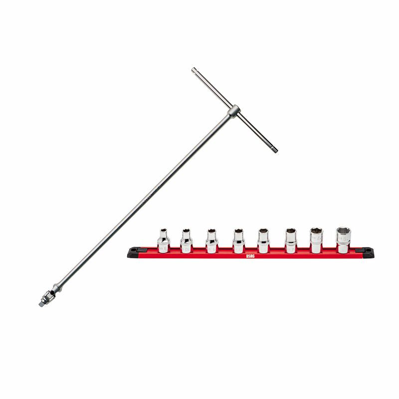USAG U02730205 - 273 1/2" Q/SE9 CHIAVE A T CON 8 BUSSOLE USAG