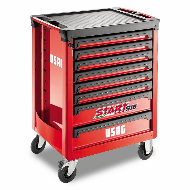 USAG U05160108 - 516 ST8V CARRELLO START ROSSO VUOTO
