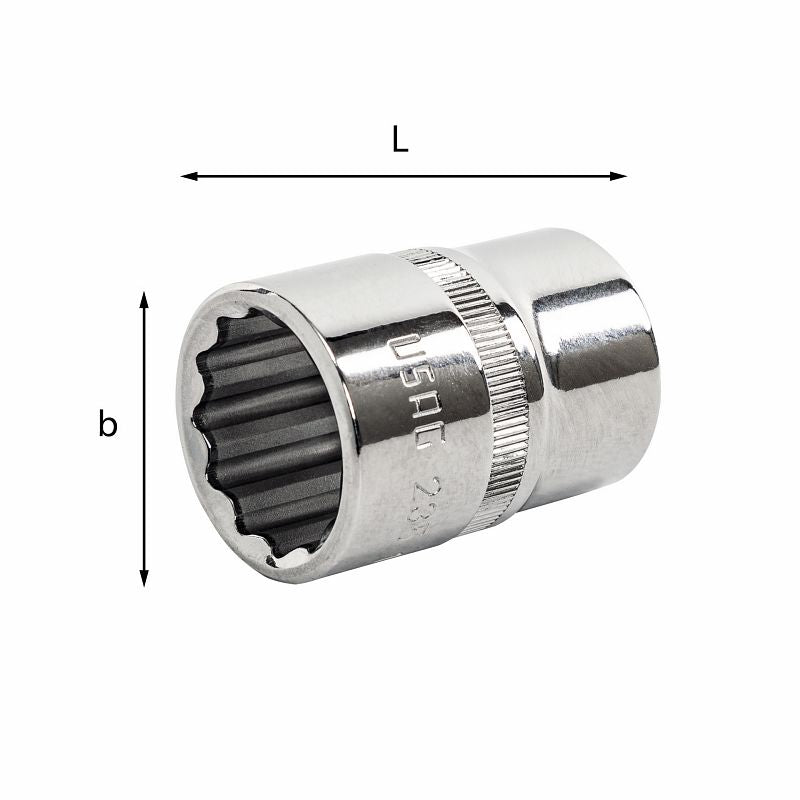 USAG U02352057 - 235 1/2 PN_9/16 CHIAVE A BUSSOLA (B) USAG