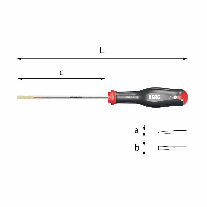 USAG U03240429 - 324 D_0.8X4X100 GIRAVITE -E- USAG