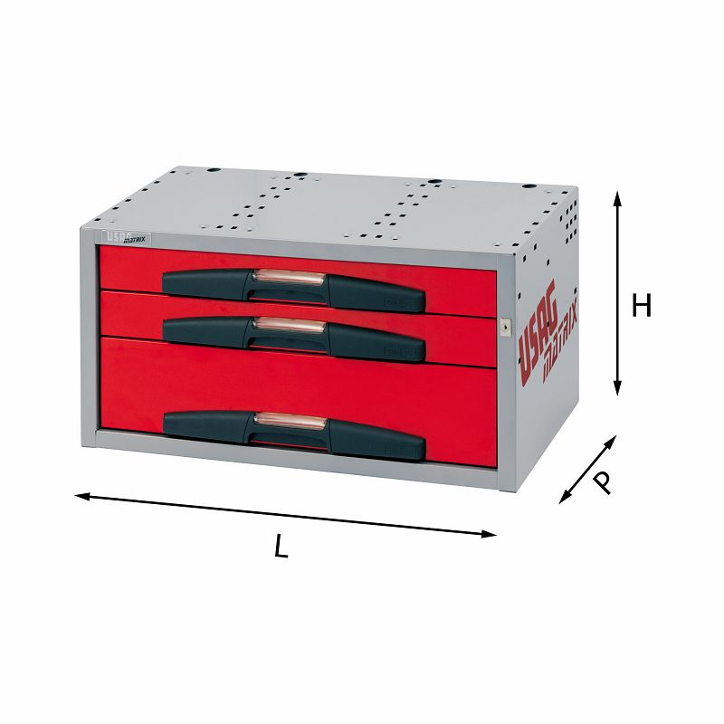 Composizione con cassetti medi 5000 CE3 USAG U50000052