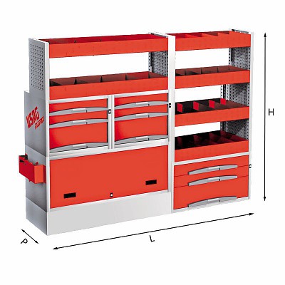 Assortimento lato sinistro 5006 C5 USAG U50060017