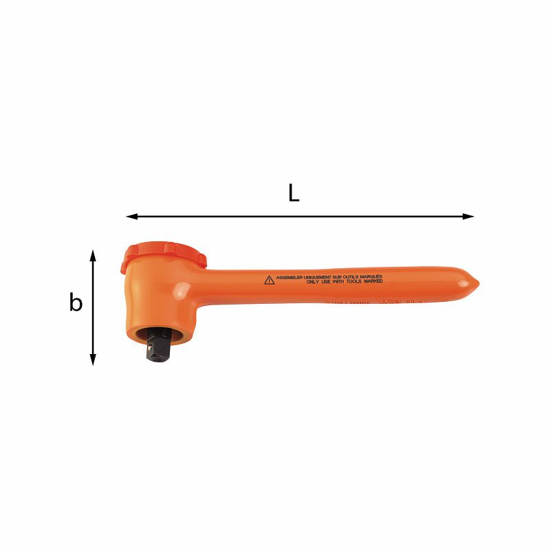 USAG U00980250 - 098 A 3/8 CRICCHETTO ISOLATO USAG