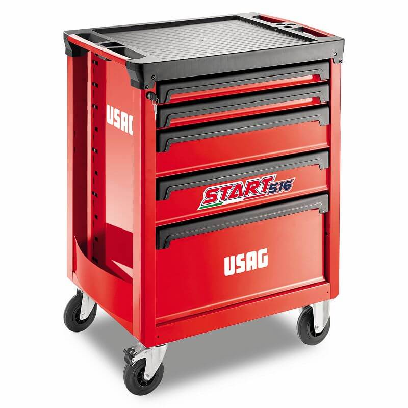 USAG U05160105 - 516 ST5V CARRELLO START ROSSO VUOTO