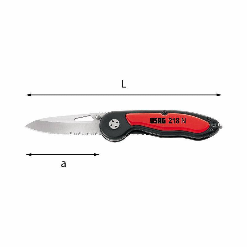 USAG U02180002 - 218 N_190 COLTELLO MULTIUSO USAG