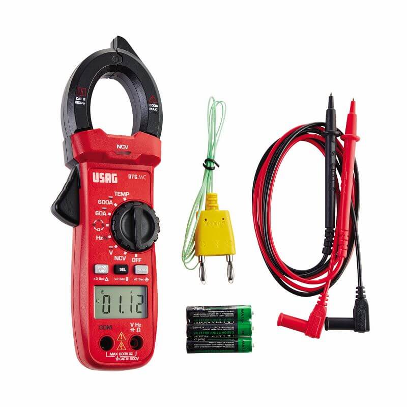 USAG U00760008 - 076 MC PINZA AMPEROMETRICA MULTIMETRO