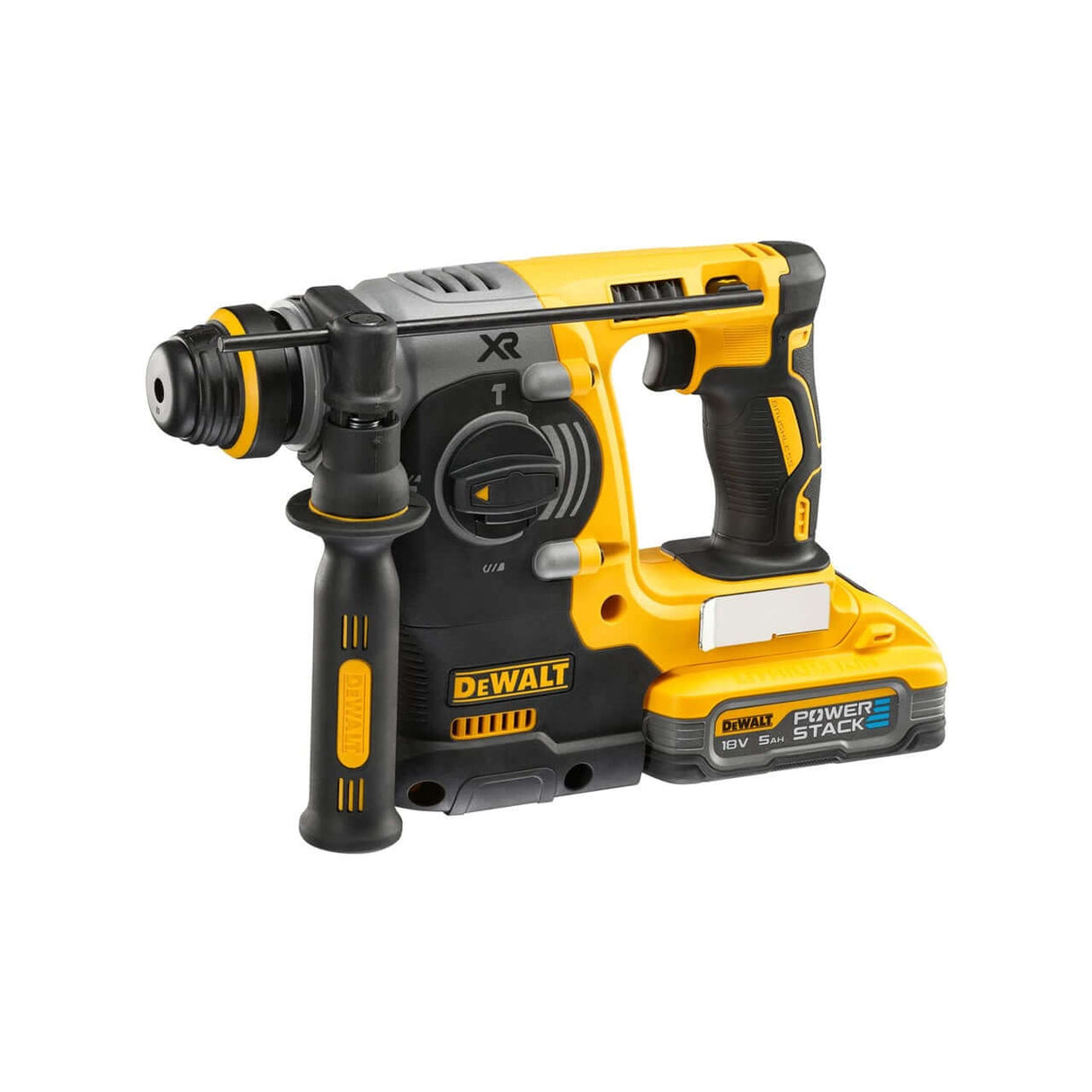DeWALT DCH273H2T-QW - Tassellatore SDS-Plus 18V 24 mm motore BRUSHLESS, energia del colpo 2.1J (EPTA 05/2009) DeWALT