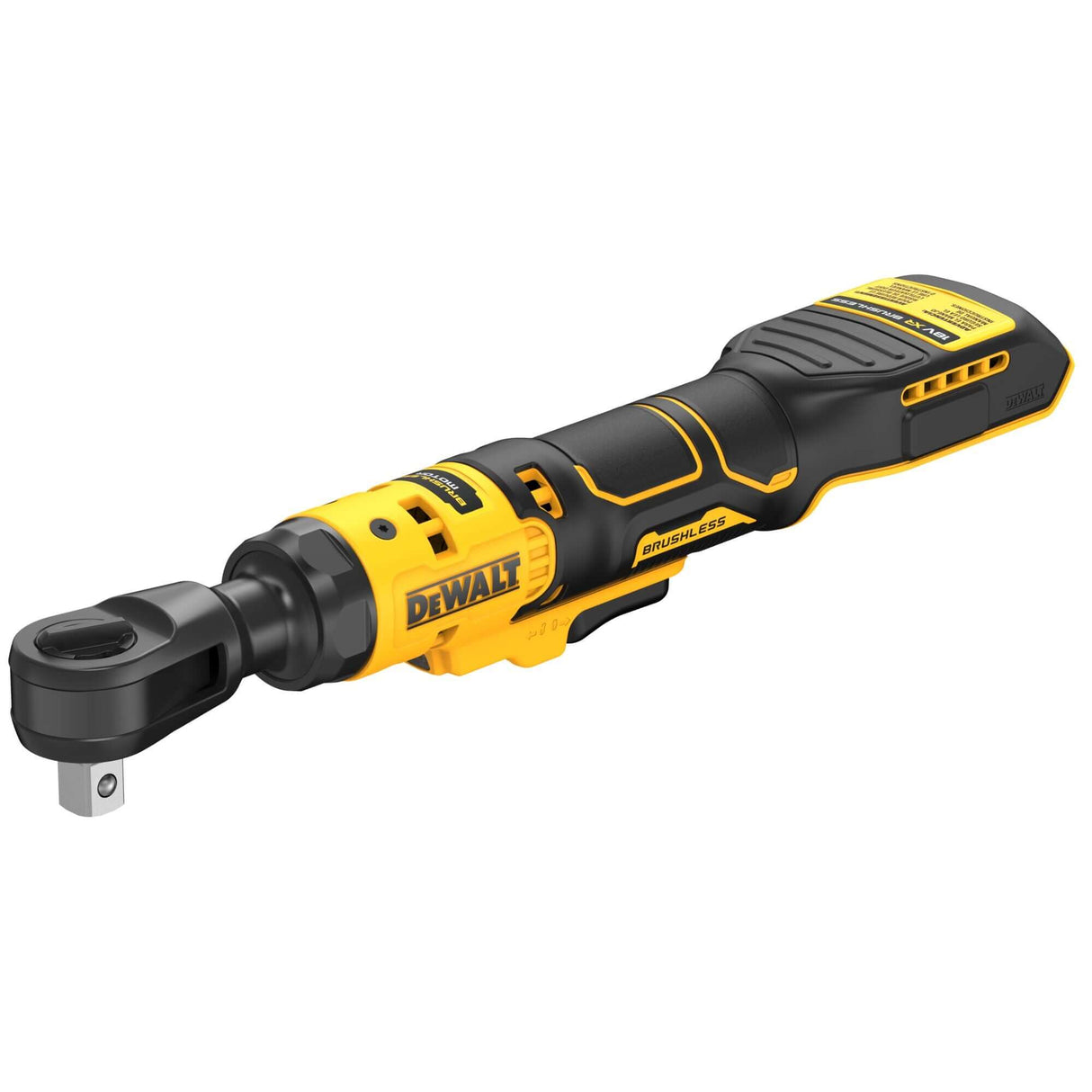 DeWALT DCF513EN-XJ - Cricchetto attacco 3/8''
Motore BRUSHLESS, velocità 0-250 giri/min, coppia massima 95 Nm. Senza batteria e caricabatteria. DeWALT