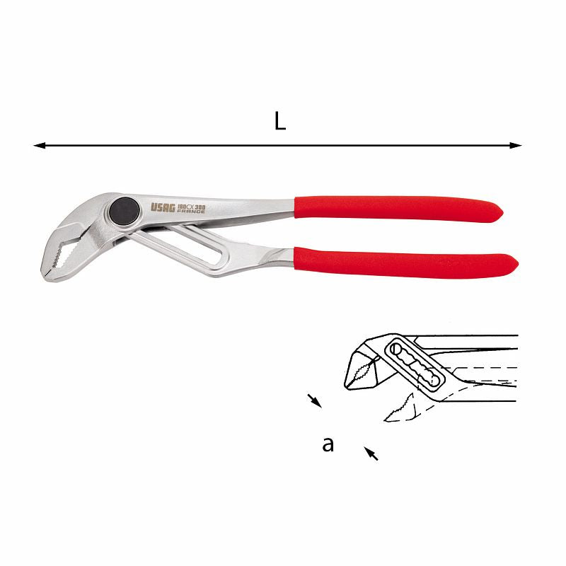 Pinza regolabile semiautomatica 180 CX USAG U01800222
