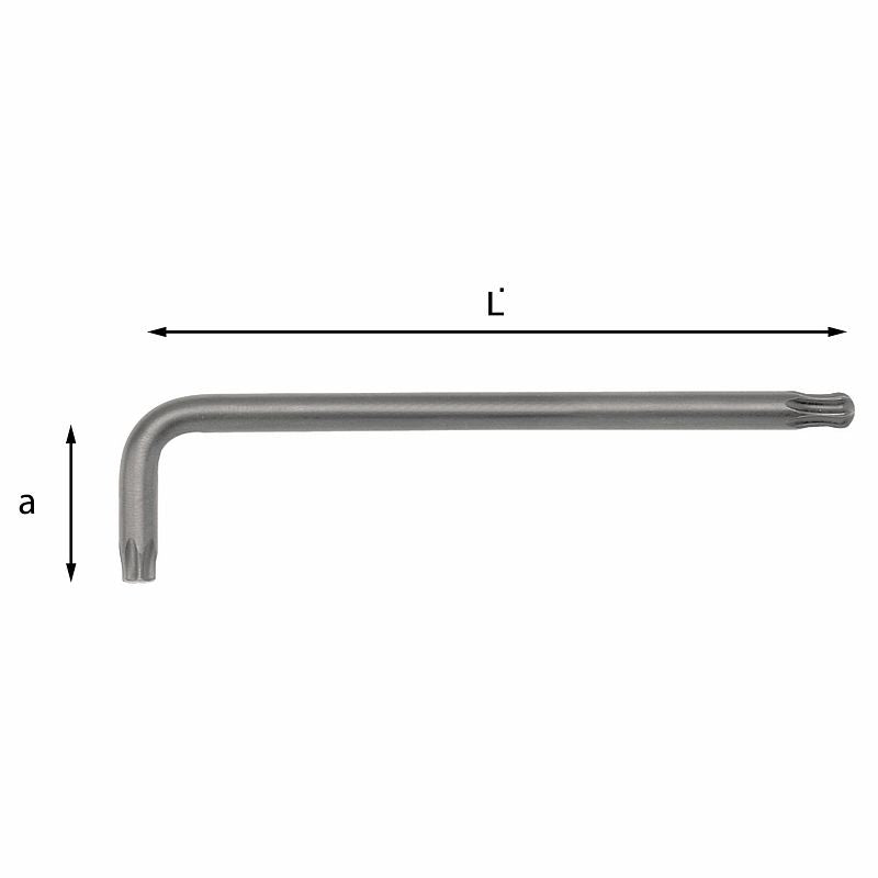 USAG U02801115 - 280 XTX 15 CHIAVE TORX ANGOLATA USAG