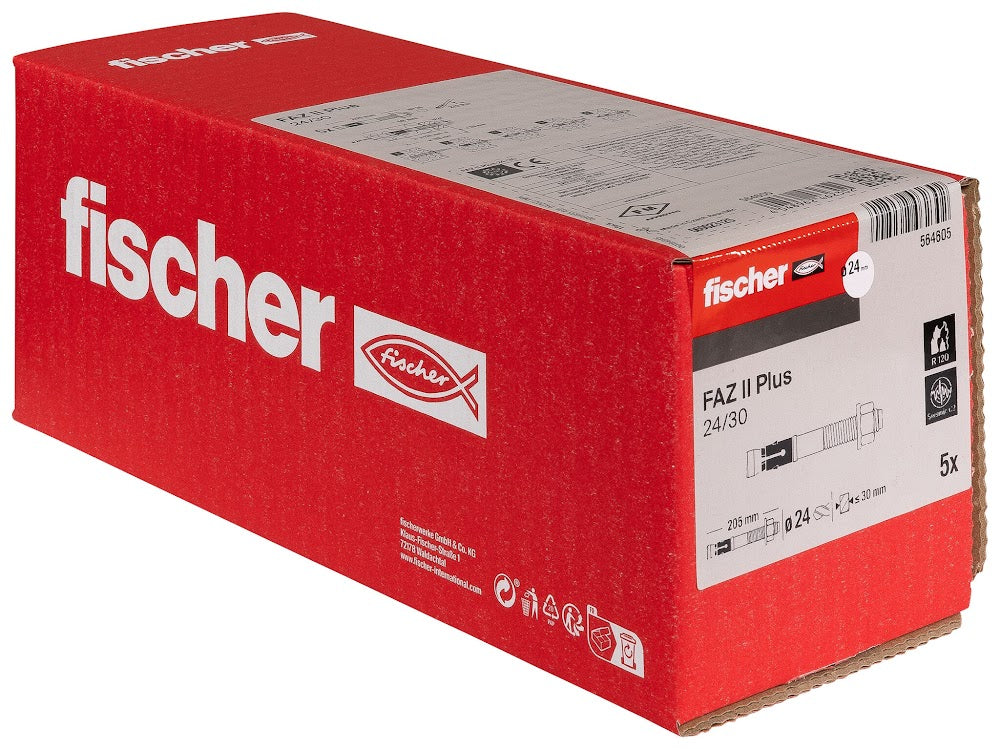 fischer FAZ II Plus 24/30 (confezione da 5 pz)