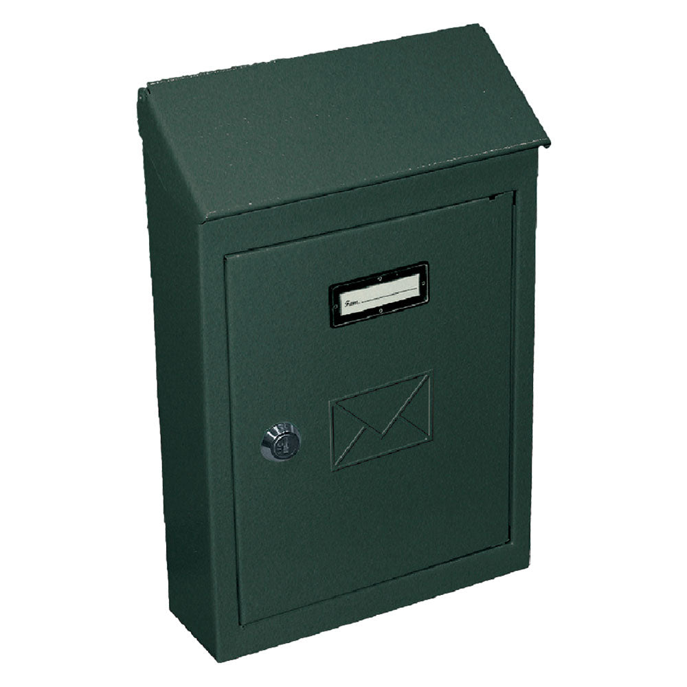 CASSETTA POSTALE 'CT' cm 23 x 8 x h 35 verde