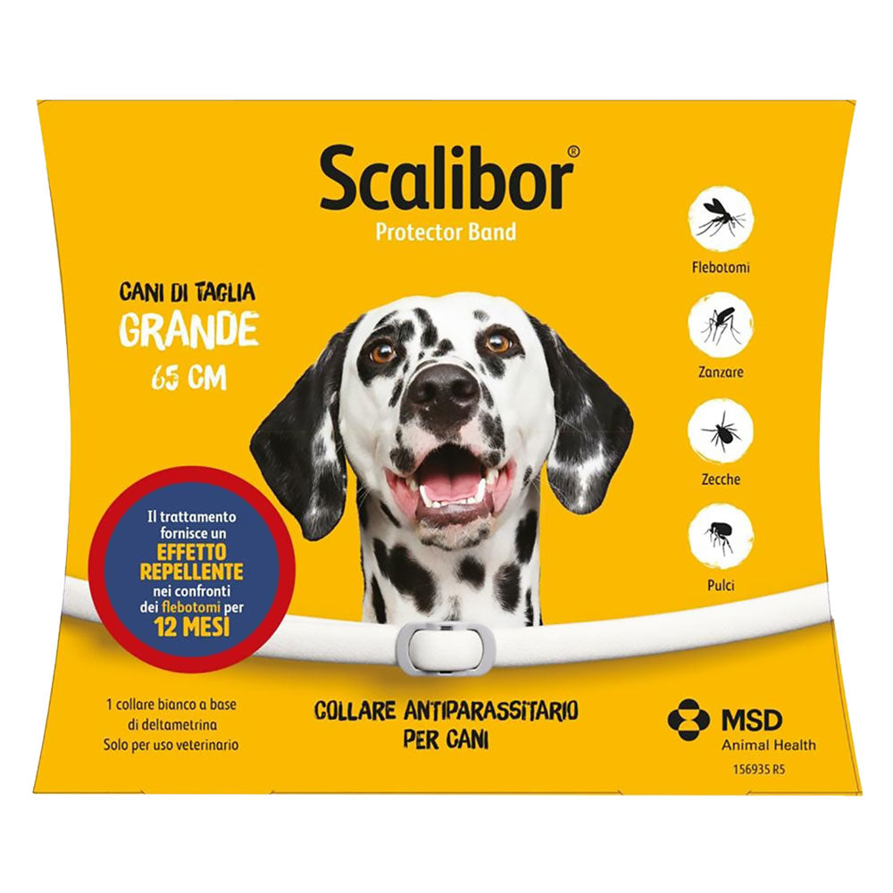 SCALIBOR COLLARE ANTIPARASSITARIO PER CANI 'SCALIBOR'