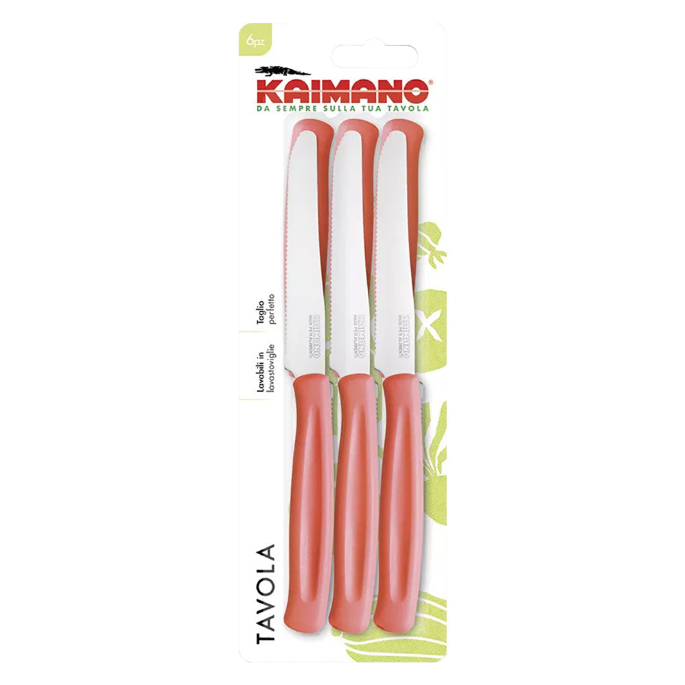 KAIMANO COLTELLO DA TAVOLA SEGHETTATO