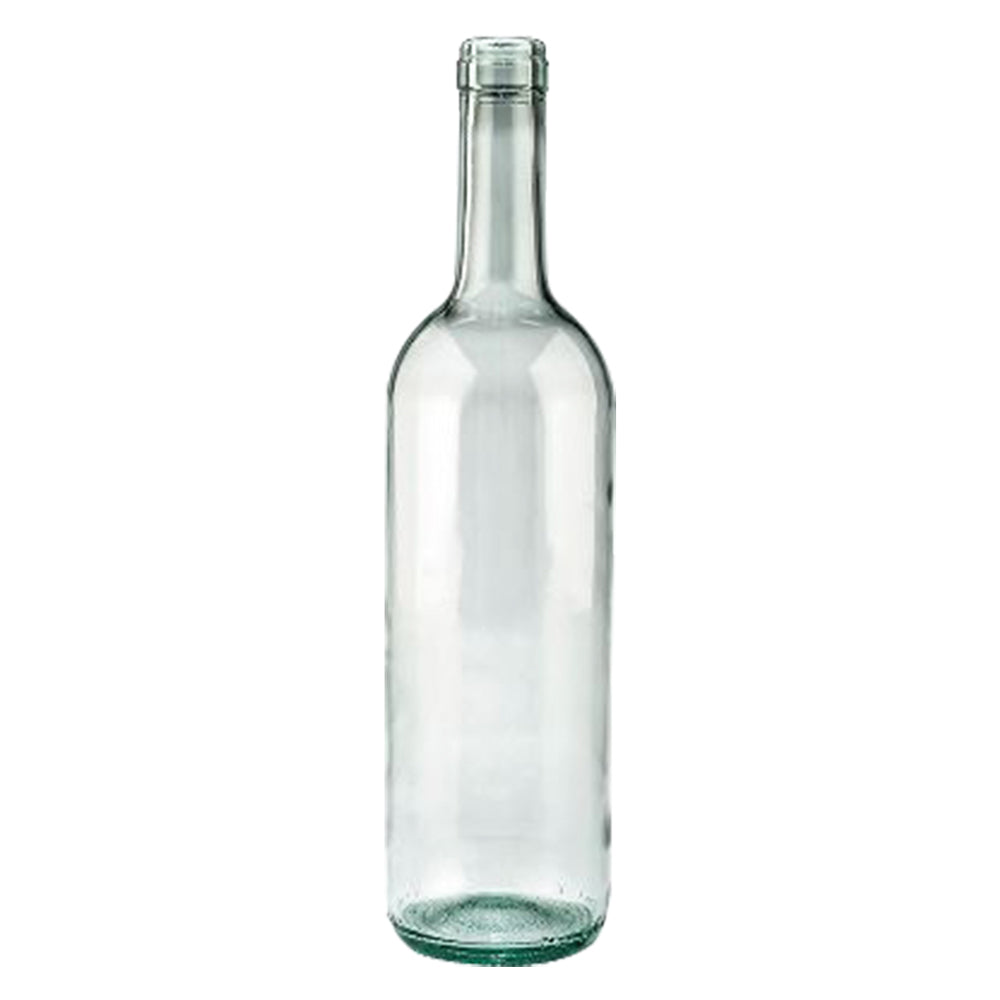 BOTTIGLIA IN VETRO TIPO 'BORDOLESE' 750 ml - colore mezzo bianco
