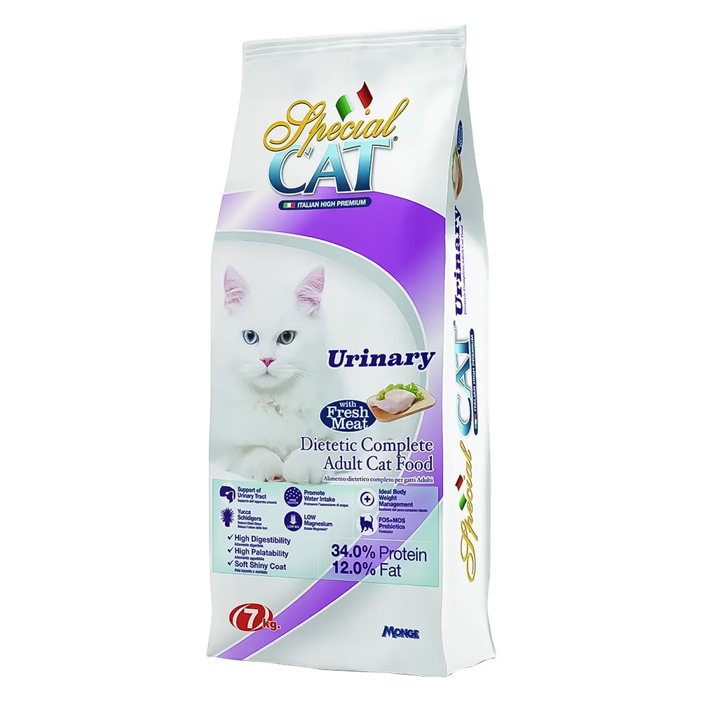 MONGE CROCCANTINI DIETETICI PER GATTI 'SPECIAL CAT' urinary - kg 7