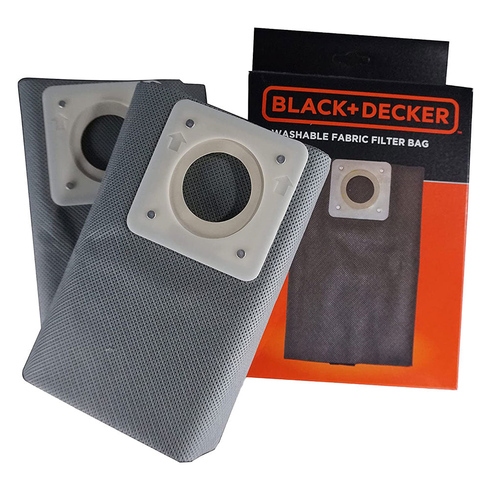 BLACK DECKER SACCHETTI RACCOGLIPOLVERE IN STOFFA