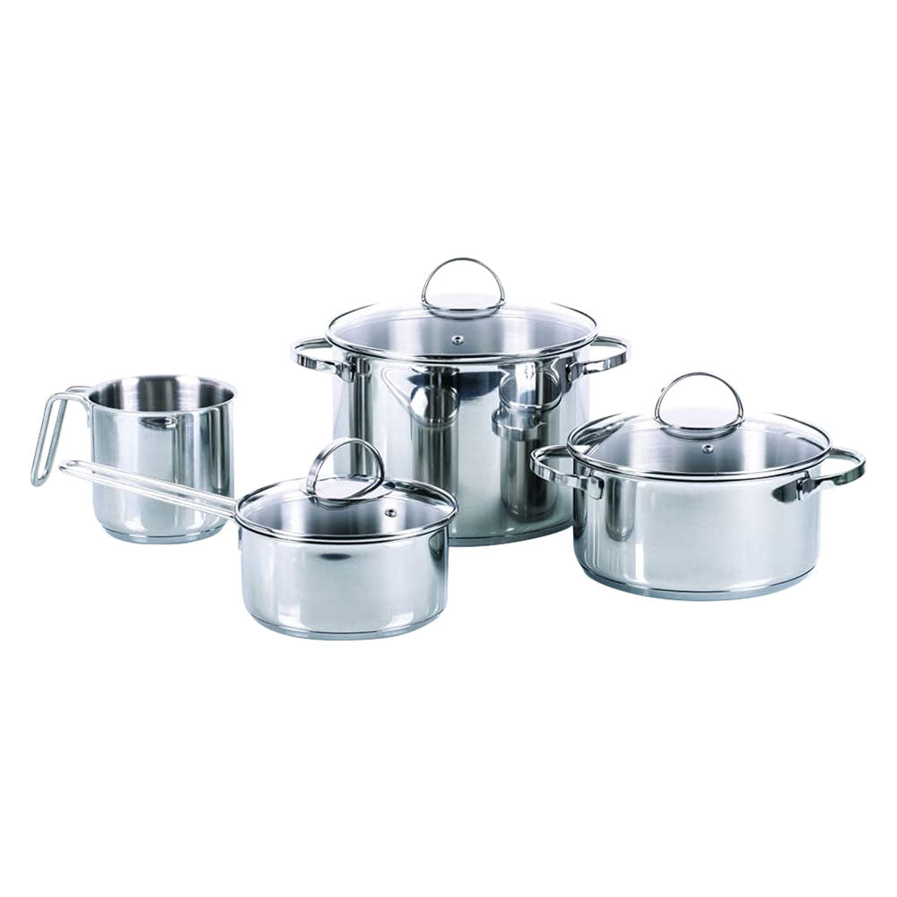 MONETA SET BATTERIA PENTOLE 'ALLEGRO INOX' DA 7 PEZZI 7 prodotti misti
