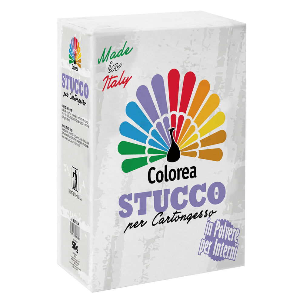 COLOREA STUCCO IN POLVERE PER CARTONGESSO 'COLOREA' Kg. 5