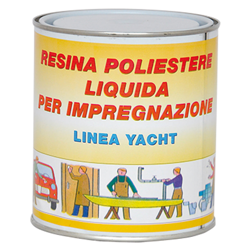 SPRINTCHIMICA RESINA POLIESTERE TRASPARENTE gr. 750
