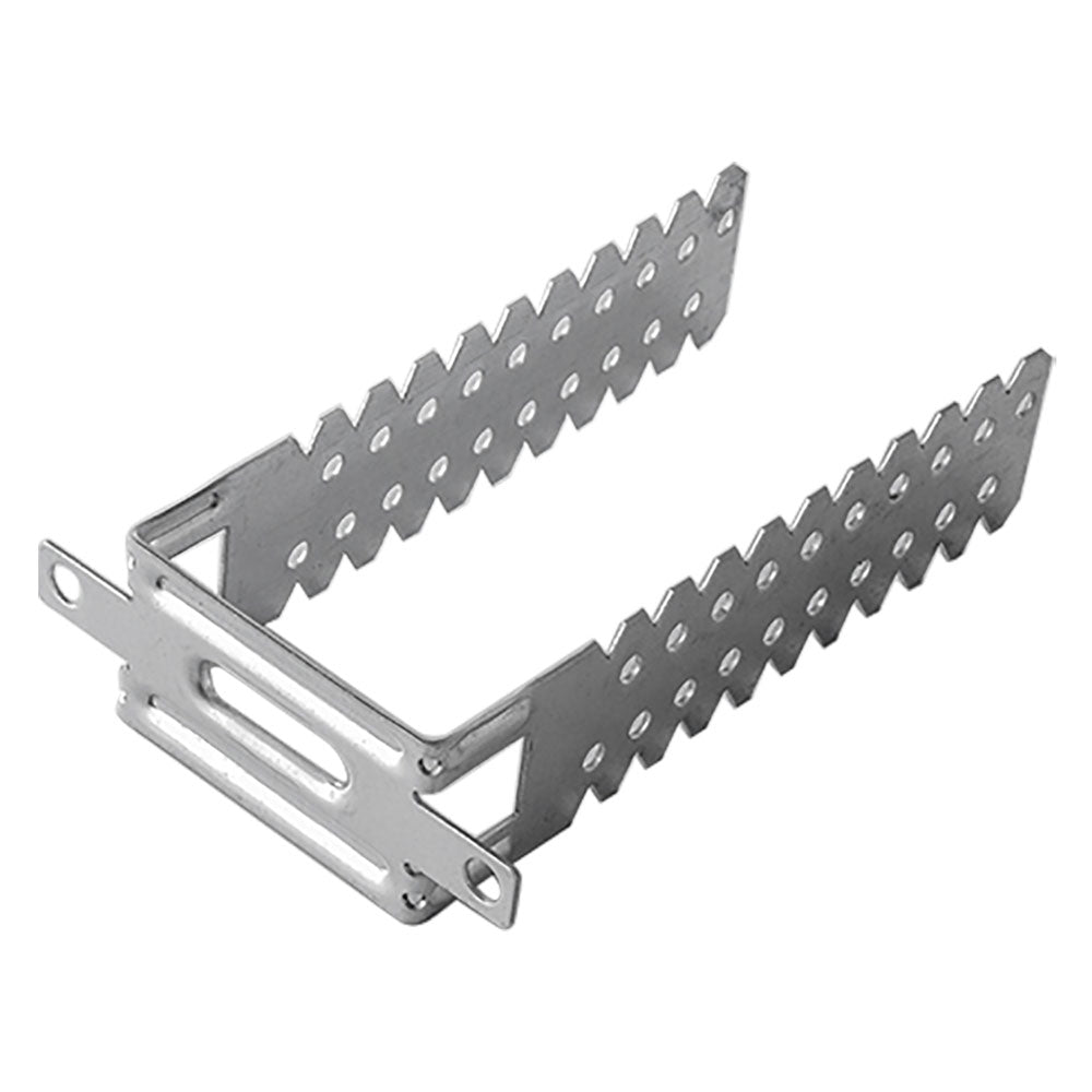 AKIFIX STAFFA UNIVERSALE PER MONTANTI distanziatura parete 3-12 cm / spessore 0,8 mm