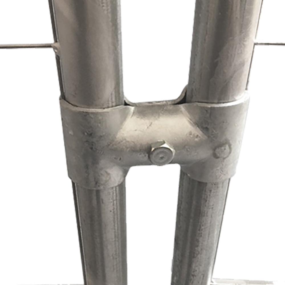 METALLURGICA IRPINA MORSETTO BLOCCA TUBO zincato