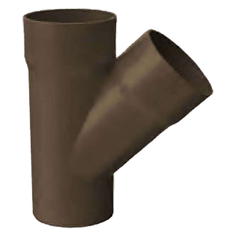 DERIVAZIONE PER TUBO PLUVIALE IN PVC 45° Ø80