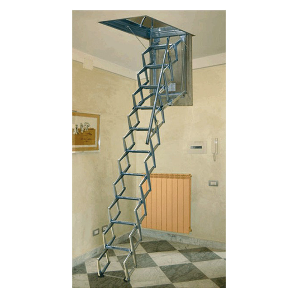 SCALA A PANTOGRAFO A SOFFITTO