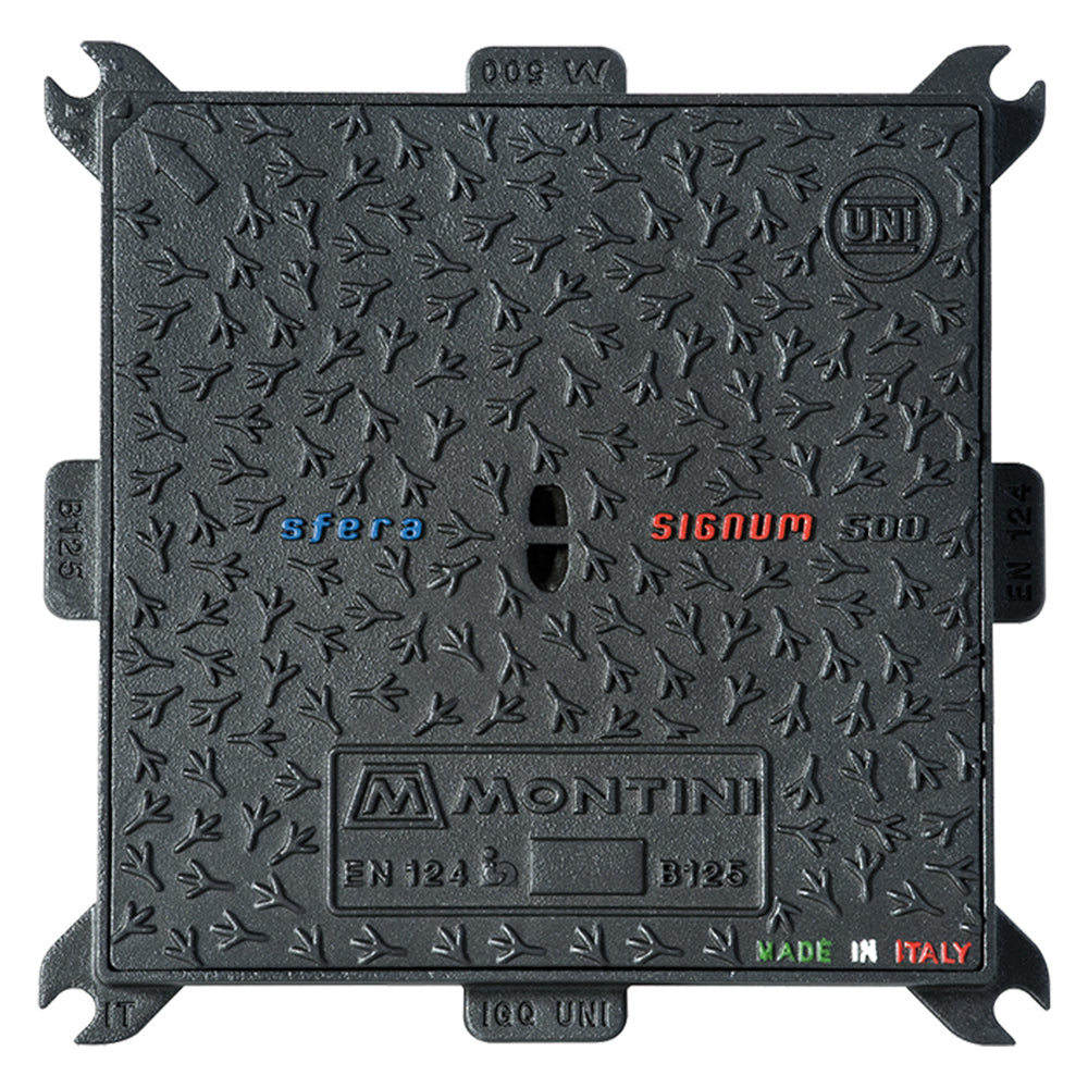 MONTINI CHIUSINO IN GHISA CLASSE B125