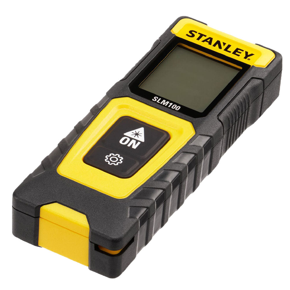 STANLEY MISURATORE LASER 'SLM 100' range da 20 cm a 30 metri