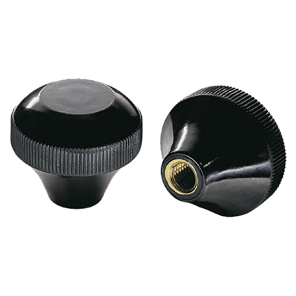 POMOLO 'F' CON BOCCOLA M 6 x Ømm 35