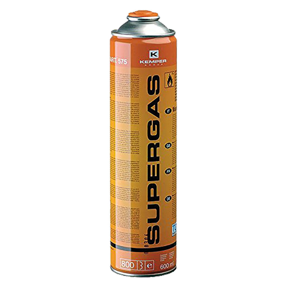 KEMPER BOMBOLA GAS PER CANNELLO BRUCIA ERBA 'SUPERGAS' ml. 600