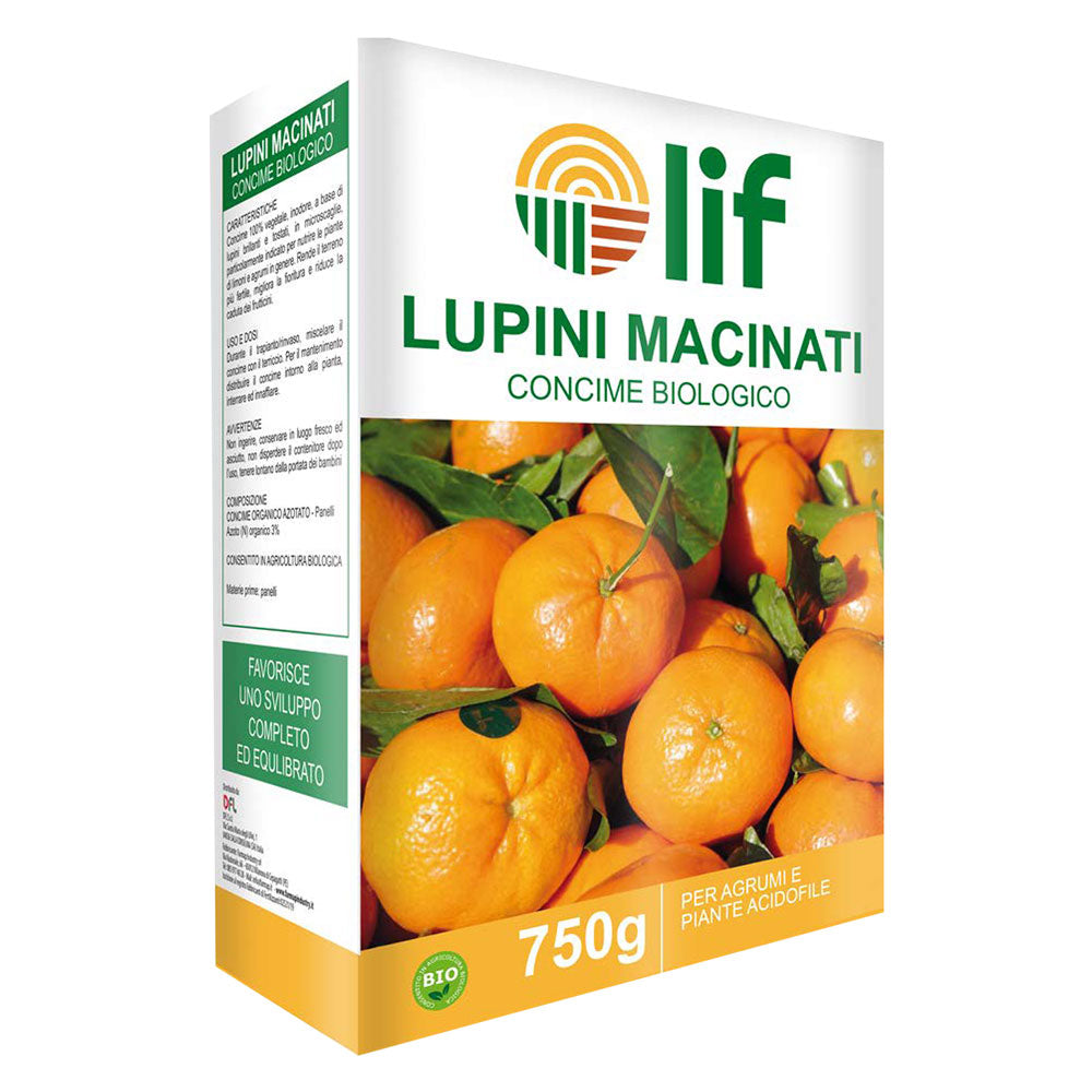 LIF CONCIME A SCAGLIE 'LUPINI MACINATI' Gr. 750