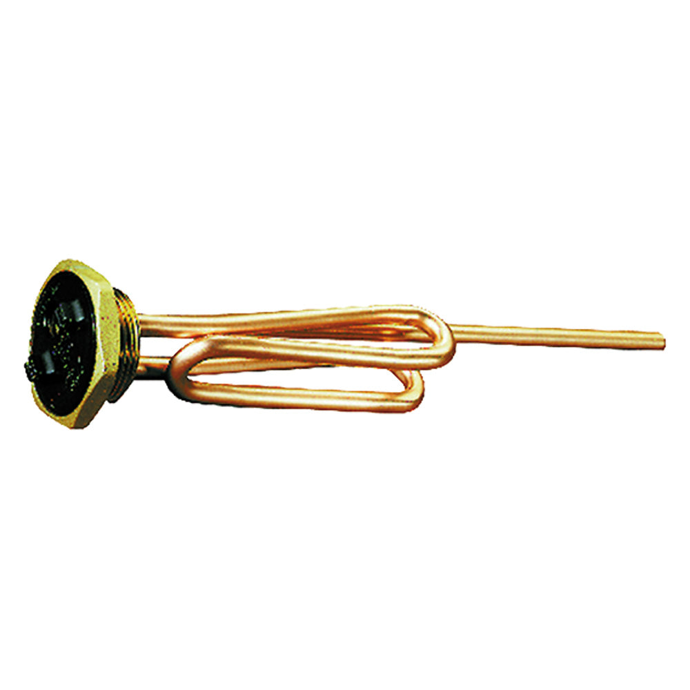 MADE IN ITALY RESISTENZA PER SCALDACQUA TIPO 'RICURVO FILETTATO' 1200 W - 11/4