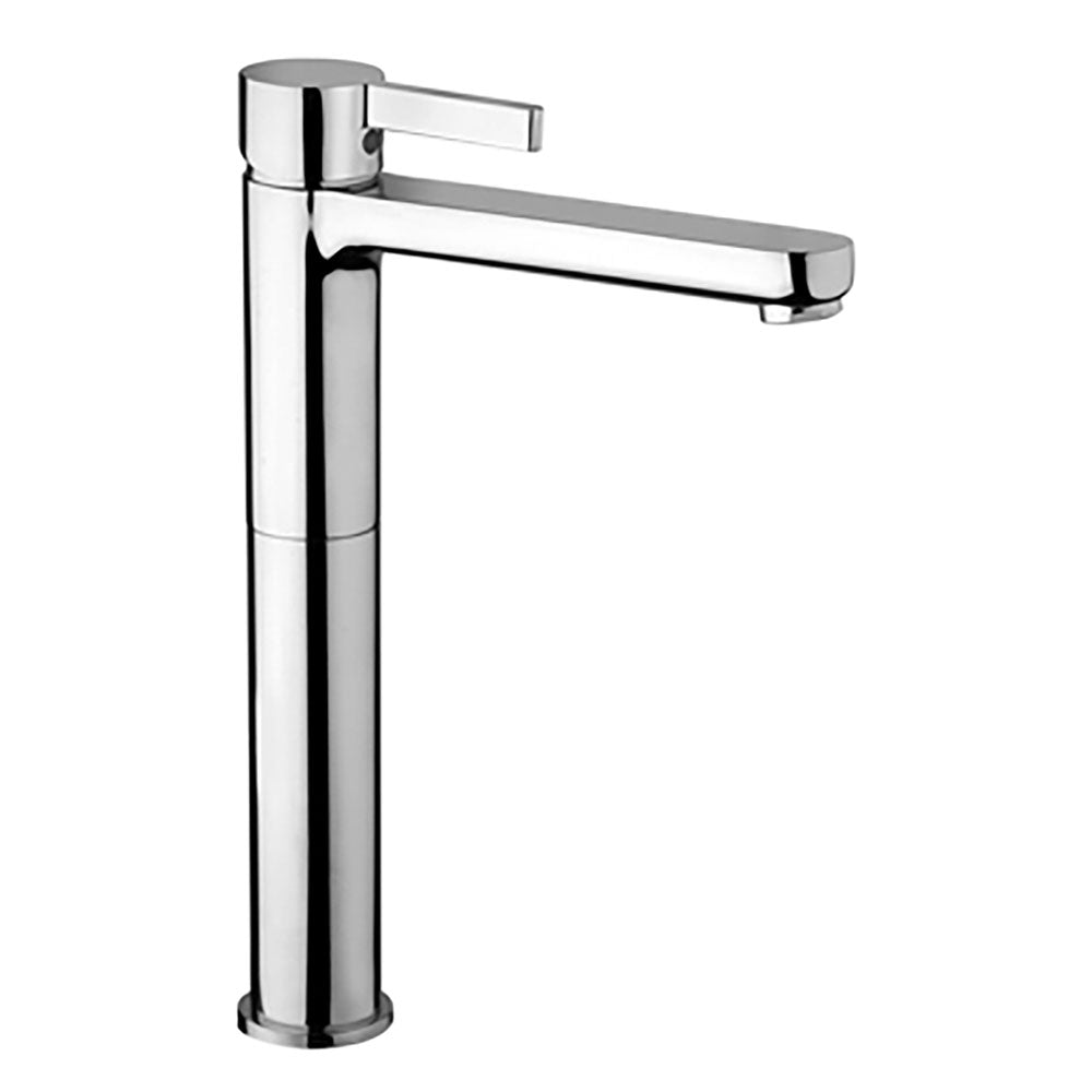 PIRALLA MONOCOMANDO LAVABO ALTO 'ABBRACCI' cromato