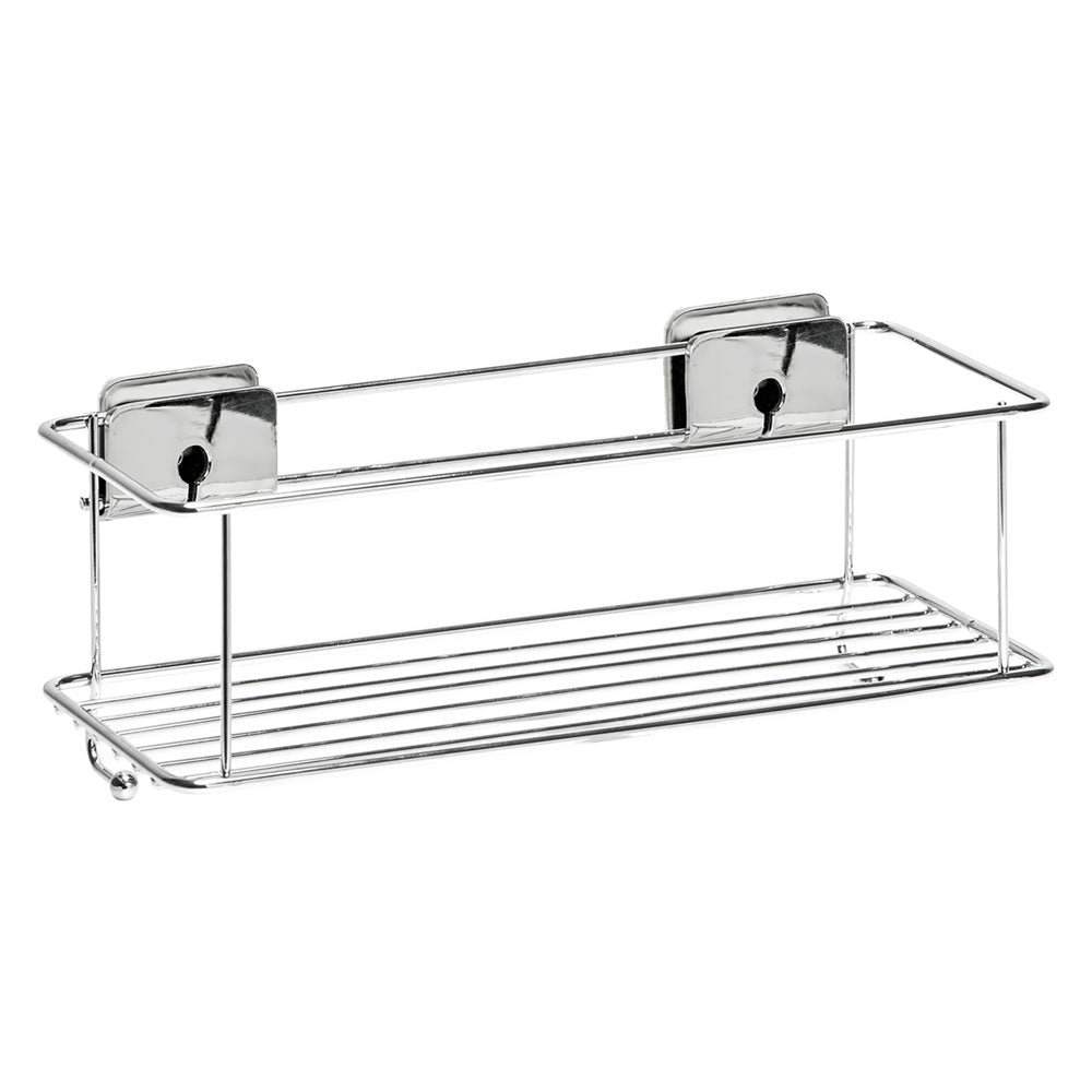 METAFORM CESTELLO PER DOCCIA RIPIANO SINGOLO SERIE 'GRIP' cm 26 x 11,3 x h.12