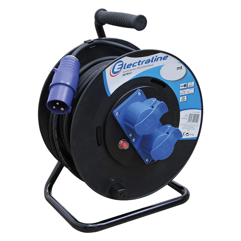 ELECTRALINE AVVOLGICAVO INDUSTRIALE mt. 30 - art.49050