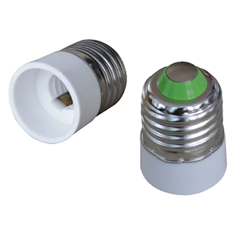 MELCHIONI ADATTATORE PORTALAMPADA da spina E27 a presa E14