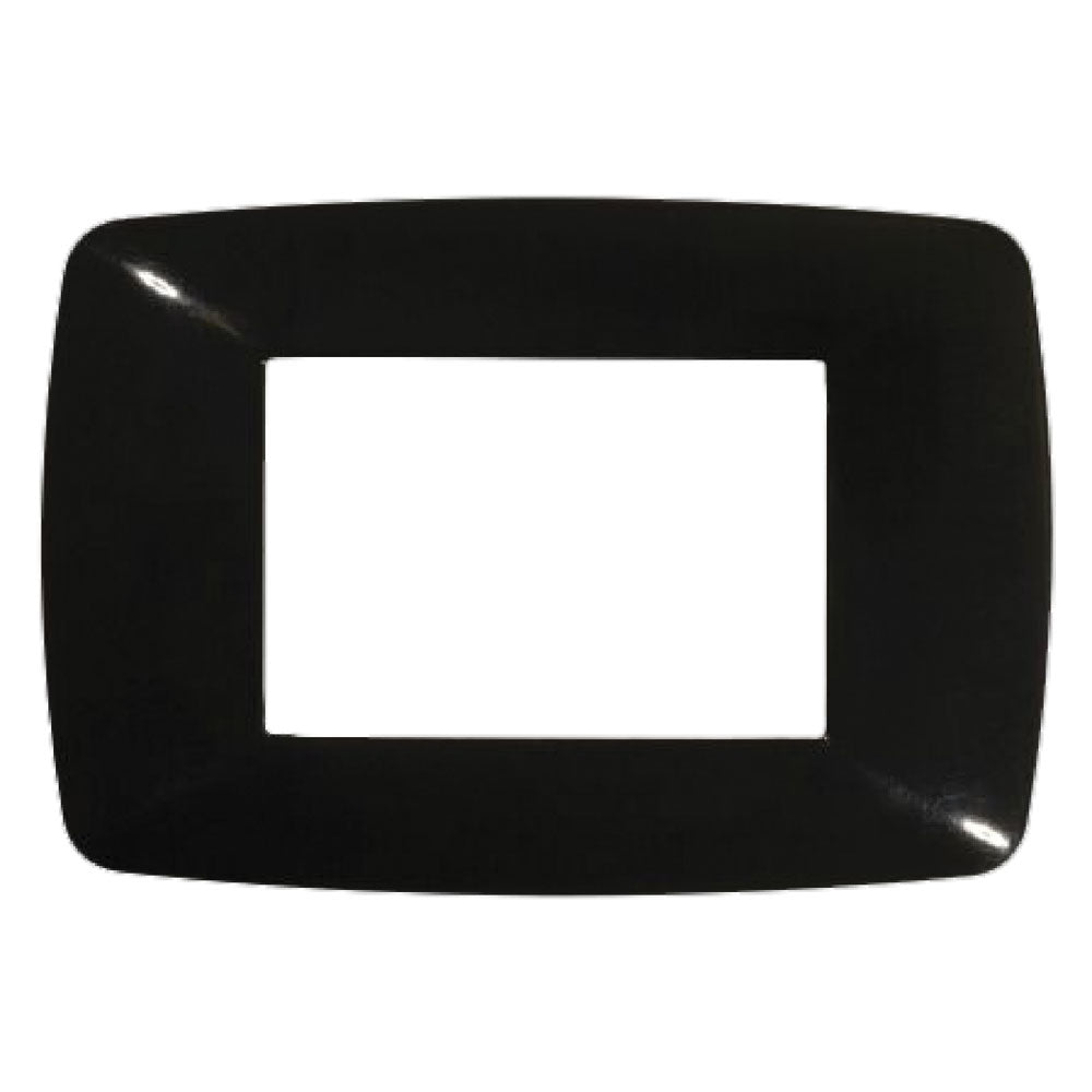 FEB PLACCA COLORE NERO 'BRIO' 3 posti - 3203/N