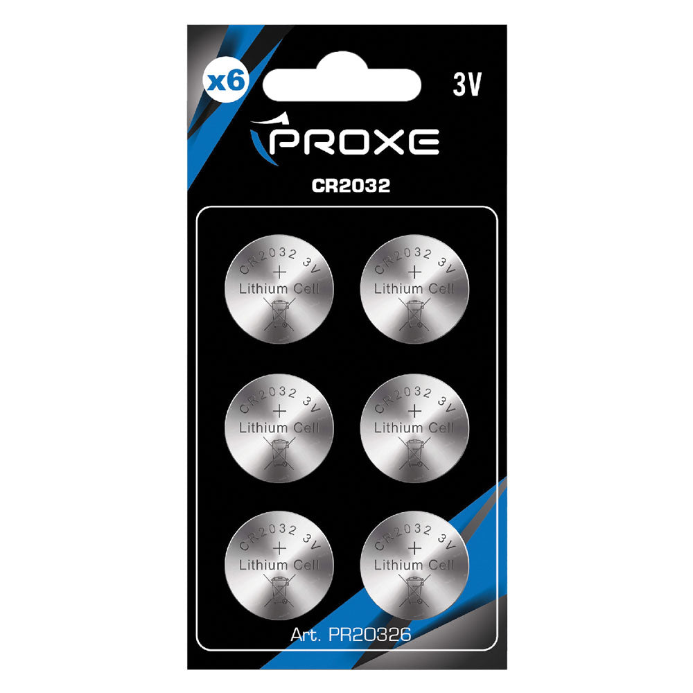 PROXE PILA A BOTTONE '2032' Pz 6 - 3 V