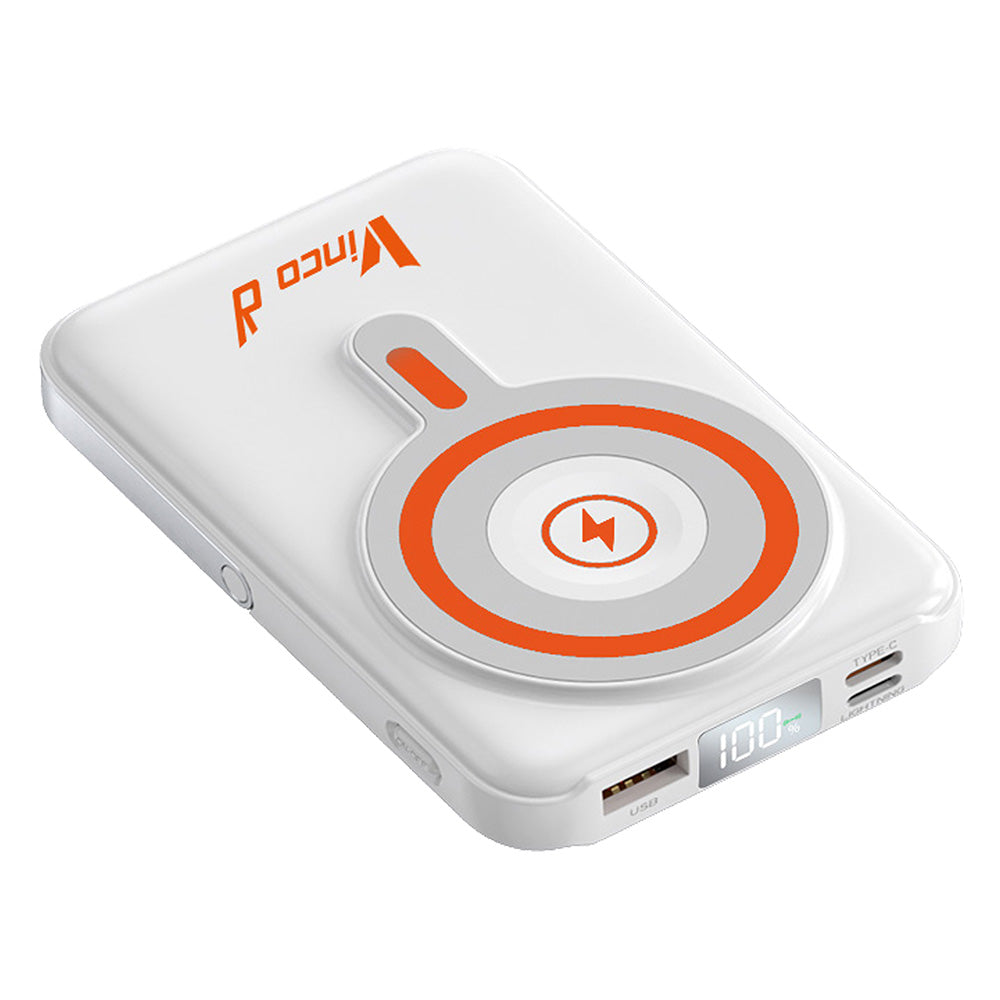 VINCO BATTERIA PORTATILE 'POWER BANK CON MAGSAFE' 10000 mAh